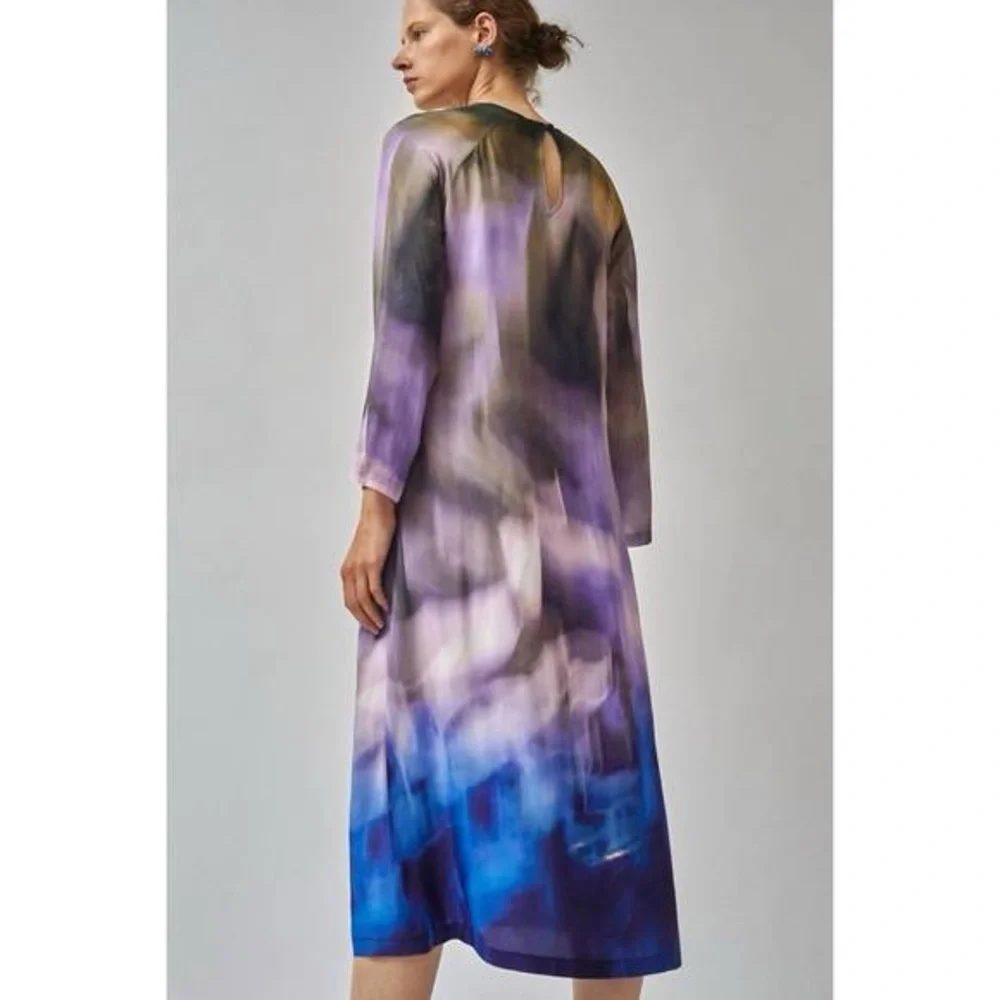 NO.6 COCO DRESS - DARK CARWASH Size Small - Picture 5 of 12